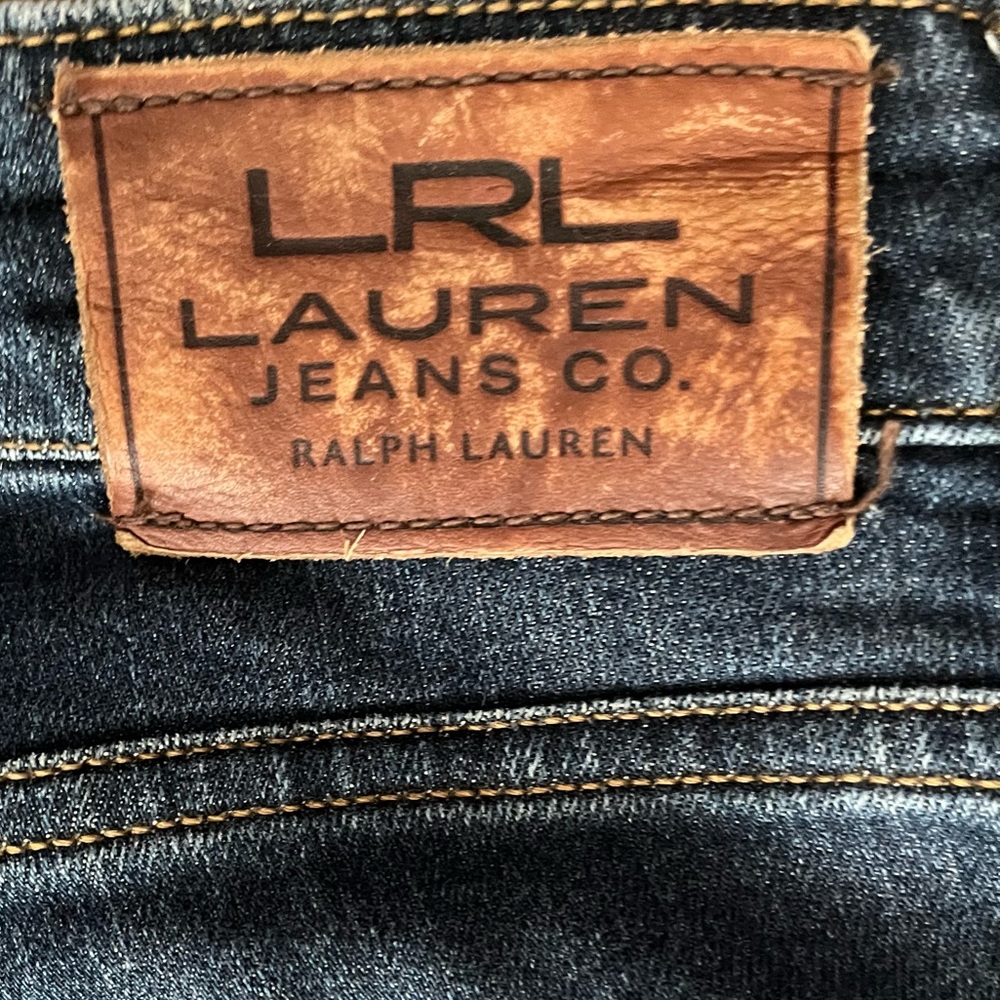 Lauren Ralph Lauren Heritage Jeans Straight Leg Size 8 Medium Wash - Picture 7 of 9